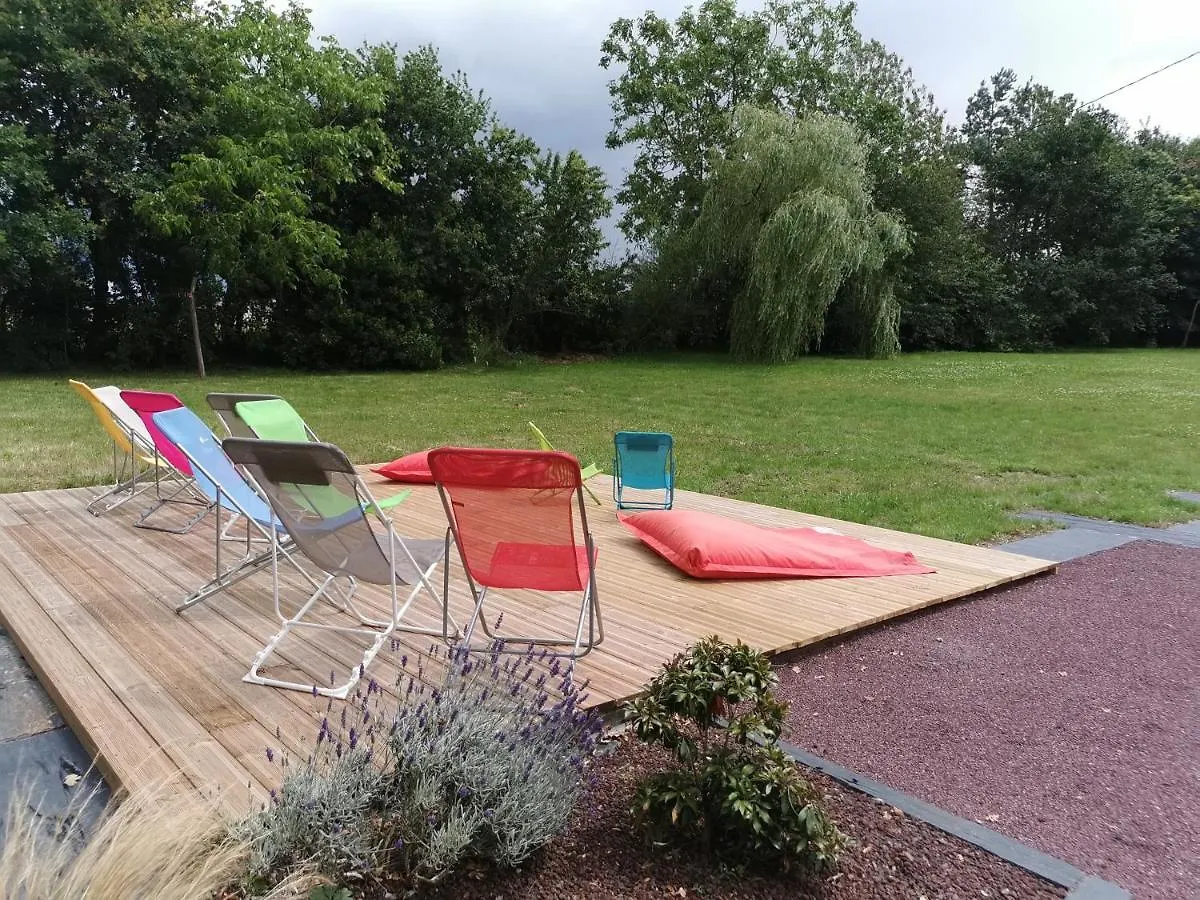 Holiday home Ar Merglet - Grande Longere Authentique En Broceliande Maxent France