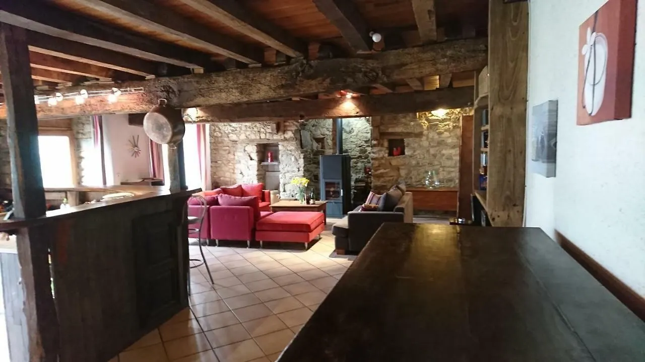 Ar Merglet - Grande Longere Authentique En Broceliande Maxent France
